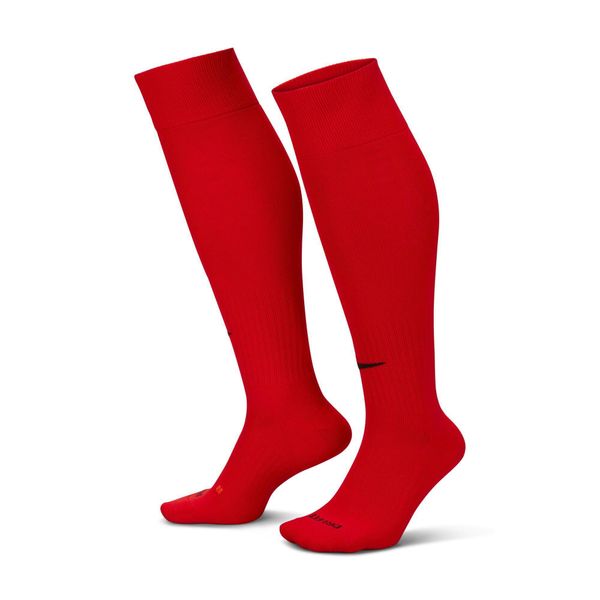 Skarpety piłkarskie Nike Classic II. Białe skarpety Nike, bez wzorów, z materiału. Za 39.99 zł.