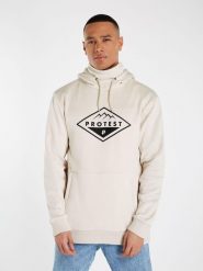 Bluza techniczna męska z kapturem Protest Prtissyk. Czarne bluzy z kapturem Protest, m, bez wzorów, z elastanu, z kapturem. Za 249.99 zł.