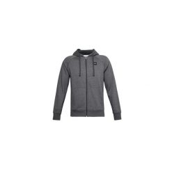 Bluza z kapturem Under Armour RIVAL FLEECE FULL ZIP. Niebieskie bluzy z kapturem Under Armour, xs, bez wzorów, z bawełny, z kapturem. Za 258.85 zł.