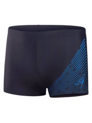 Speedo Kąpielówki "Eco Medley" w kolorze granatowo-niebieskim rozmiar: 5. Niebieskie kąpielówki Speedo, bez wzorów, z materiału. Za 104.95 zł.