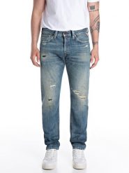 Replay Dżinsy - Slim fit - w kolorze niebieskim rozmiar: W31/L30. Niebieskie jeansy Replay, l. Za 445.95 zł.