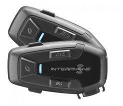 Intercom motocyklowy INTERPHONE U-COM 7R, komplet na 2 kaski. Słuchawki bezprzewodowe Interphone. Za 1,472.99 zł.