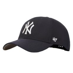 Męska czapka z daszkiem 47 Brand New York Yankees MLB Sure Shot Cap. Niebieskie czapki z daszkiem 47 Brand, bez wzorów, z bawełny. Za 148.25 zł.