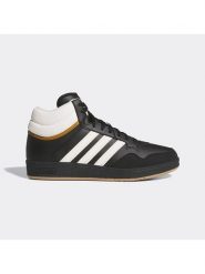Adidas Sneakersy "Hoops 4.0 MID" w kolorze czarno-białym rozmiar: 43. Białe buty sportowe casual Adidas, bez wzorów, bez zapięcia. Za 240.43 zł.