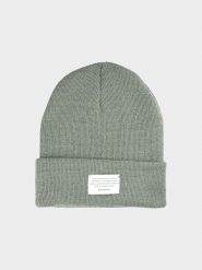 4F Czapka zimowa uniseks - oliwkowa/khaki Uniwersalny. Brązowe czapki zimowe 4F, bez wzorów, z poliesteru. W wyprzedaży za 39.99 zł.