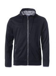 Clique Bluza z kapturem Ottawa z miękkiego poliestru – dark navy. Niebieskie bluzy z kapturem CLIQUE, m, bez wzorów, z kapturem. Za 244.88 zł.