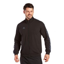Kurtka dresowa Erima Essential Team. Szare kurtki Erima, s, bez wzorów, z dresówki, bez kaptura. Za 260.50 zł.