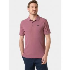 Koszulka Polo Męska Helly Hansen Driftline. Fioletowe koszulki polo sportowe Helly Hansen, m, bez wzorów, bez kołnierzyka, bez ramiączek, żeglarskie. Za 309.00 zł.