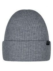 Barts Czapka "Tames" w kolorze szarym rozmiar: onesize. Szare czapki zimowe Barts, z aplikacjami, z wełny. Za 86.95 zł.