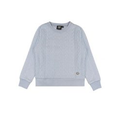 Bluza z bawełna z ściągacze na co dzień na siłownię. Niebieskie bluzy LEONE 1947 APPAREL, bez wzorów, z bawełny, bez kaptura. W wyprzedaży za 89.72 zł.