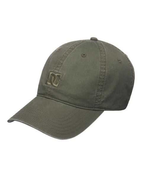 Czapka strapback dla Mężczyzn DC STAR VINTAGE Zielony. Zielone czapki z daszkiem DC Shoes, bez wzorów, z bawełny. Za 90.99 zł.