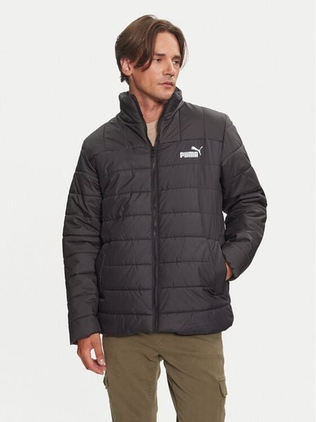 Puma Kurtka zimowa Ess+ 849349 Czarny Regular Fit. Czarne kurtki Puma, na zimę, l, bez wzorów, z syntetyku, bez kaptura. Za 449.99 zł.