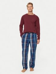 Tommy Hilfiger Piżama UM0UM03423 Kolorowy Regular Fit. Piżamy Tommy Hilfiger, m, bez wzorów, z bawełny, bez ramiączek. Za 239.99 zł.