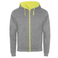 Kurtka Dresowa Dla Dorosłych Unisex Fuji Heather. Szare kurtki ROLY, m, bez wzorów, z dresówki, bez kaptura. Za 143.99 zł.