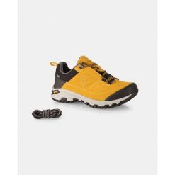 Buty trekkingowe Kilpi Anak Low WP-U. Żółte trekkingi Kilpi, bez wzorów, z nylonu, bez zapięcia. Za 835.17 zł.