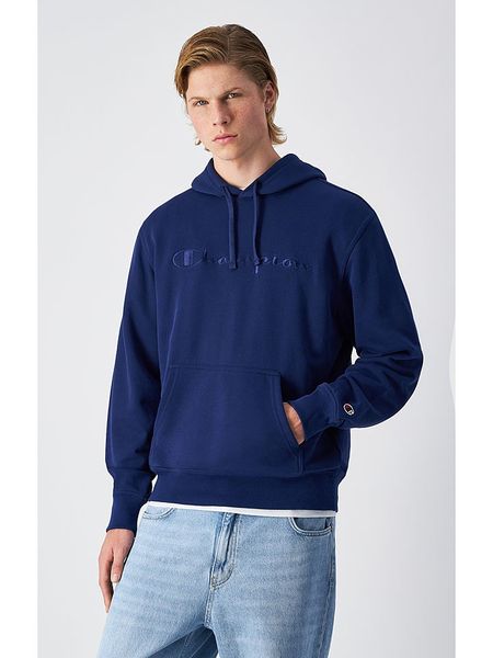 Champion Bluza w kolorze granatowym rozmiar: M. Niebieskie bluzy Champion, m, bez wzorów, z kapturem. Za 100.52 zł.