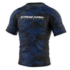 Koszulka Męska na siłownię rashguard MMA EXTREME HOBBY HAVOC. Czarne bielizna termoaktywna EXTREME HOBBY, m, bez wzorów, z bawełny, bez ramiączek, na fitness i siłownię. Za 199.00 zł.
