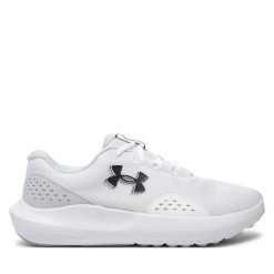 Buty do biegania Under Armour. Białe buty do biegania Under Armour, bez wzorów, bez zapięcia, do biegania. Za 209.99 zł.