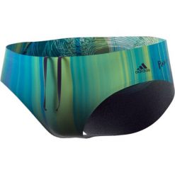 Kąpielówki w kolorze zielono-niebieskim. Kąpielówki marki adidas Swim. W wyprzedaży za 72.95 zł.