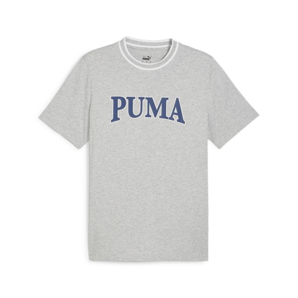 Koszulka sportowa męska Puma Squad Graphic Tee. Czarne t-shirty sportowe Puma, bez wzorów, bez ramiączek, na jogę i pilates. Za 168.00 zł.