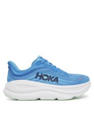 Hoka Buty do biegania Bondi 9 M 1162013 Niebieski. Niebieskie buty do biegania HOKA, bez wzorów, z materiału, bez zapięcia, do biegania. Za 799.99 zł.