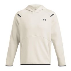 Bluza męska Under Armour Unstoppable Fleece Jgr. Brązowe bluzy Under Armour, m, bez wzorów, bez kaptura. Za 299.99 zł.