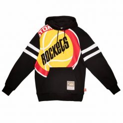 Bluza z kapturem Hoodie Mitchell & Ness NBA Houston Rockets czarna. Czarne bluzy Mitchell & Ness, bez wzorów, z kapturem. Za 279.00 zł.