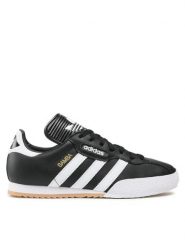Adidas Sneakersy Samba Super 19099 Czarny. Czarne buty sportowe casual Adidas, bez wzorów, ze skóry, bez zapięcia. Za 319.99 zł.