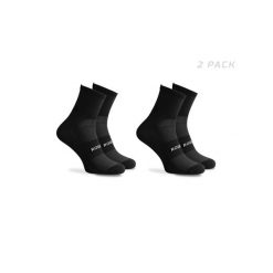 Skarpetki rowerowe Rogelli Essential 2-pak. Czarne skarpety Rogelli, bez wzorów. Za 49.99 zł.