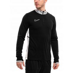 Bluza Męska Rozpinana Nike Academy 25 Sportowa Dresowa Treningowa roz. M. Czarne bluzy bez kaptura Nike, m, bez wzorów, z dresówki, bez kaptura. Za 142.00 zł.