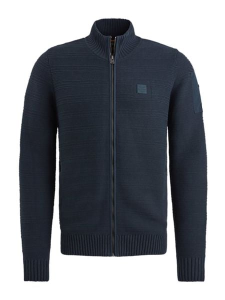 PME Legend Kardigan w kolorze granatowym rozmiar: 3XL. Niebieskie swetry rozpinane PME Legend, xl, bez wzorów, z bawełny, bez kołnierzyka, bez ramiączek. Za 271.03 zł.