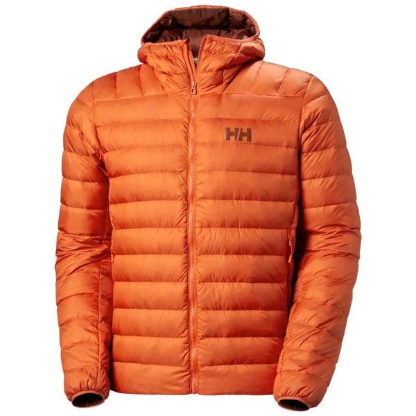 Kurtka z kapturem Helly Hansen Verglas Down 2.0. Niebieskie kurtki Helly Hansen, m, bez wzorów, z materiału, z kapturem. Za 881.30 zł.
