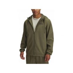 Kurtka Wiatrówka Męska Under Armour Przejściowa WodoodpoRNa. Zielone kurtki do biegania Under Armour, m, bez wzorów, bez kaptura, do biegania. Za 249.99 zł.