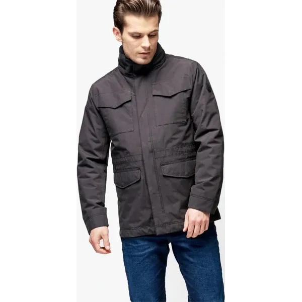 Timberland Kurtka Dv Snowdon Peak 3In1 M65 Cls , szary, rozmiar S. Szare kurtki Timberland, l, bez wzorów, z bawełny, bez kaptura. W wyprzedaży za 979.99 zł.