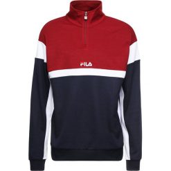 Fila HERRON TRACK TOP HALF ZIP Bluzka z długim rękawem black iris. Bluzki z długim rękawem marki Fila. Za 379.00 zł.