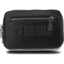 Czarna Torba Big Star Męska Saszetka Na Pasku. Czarne saszetki i nerki Big Star Accessories, bez wzorów, ze skóry ekologicznej, na ramię, małe, bez dodatków. Za 109.00 zł.