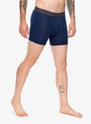 Bokserki termoaktywne Sensor Coolmax Tech Boxers. Niebieskie bokserki Sensor, m, bez wzorów, z jedwabiu. Za 120.99 zł.