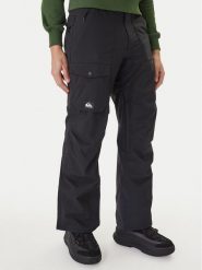 Quiksilver Spodnie snowboardowe Utility EQYTP03220 Czarny Modern Fit. Czarne spodnie narciarskie i snowboardowe Quiksilver, m, bez wzorów, z syntetyku, narciarskie. Za 979.99 zł.