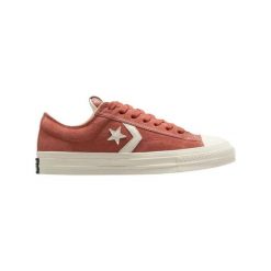 Buty Converse Star Player 76 Retro Sneakers Pomarańczowe. Brązowe buty sportowe casual Converse, bez wzorów, z zamszu, bez zapięcia. Za 358.35 zł.