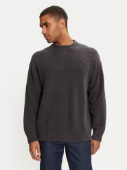 Calvin Klein Jeans Sweter J30J326202 Czarny Boxy Fit. Czarne swetry rozpinane Calvin Klein Jeans, m, bez wzorów, z bawełny, bez kołnierzyka, bez ramiączek. Za 339.99 zł.