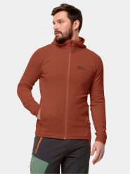 Jack Wolfskin Bluza techniczna Baiselberg Hooded Fz 1710541 Czerwony Regular Fit. Czerwone bluzy bez kaptura Jack Wolfskin, m, bez wzorów, z syntetyku, bez kaptura. Za 459.99 zł.