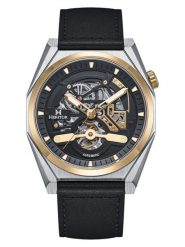 Heritor Zegarek automatyczny "Amadeus" w kolorze srebrno-różowozłoto-czarnym rozmiar: onesize. Czarne, analogowe zegarki Heritor, ze stali. Za 630.99 zł.