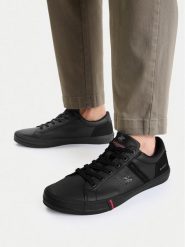 Beverly Hills Polo Club Sneakersy CWBEO-V5-MASON Czarny. Czarne buty sportowe casual Beverly Hills Polo Club, bez wzorów, ze skóry, bez zapięcia. Za 179.99 zł.