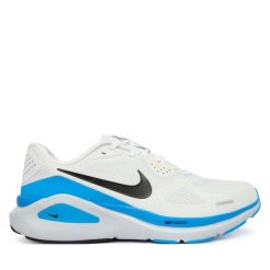 Buty do biegania Nike. Białe buty do biegania Nike, bez wzorów, bez zapięcia, do biegania. Za 599.99 zł.
