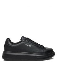 Liu Jo Sneakersy 7G4011 PX474 Czarny. Czarne buty sportowe casual Liu Jo, bez wzorów, ze skóry, bez zapięcia. Za 539.99 zł.