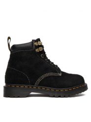 Dr. Martens Trzewiki Long DM41380001 Czarny. Czarne botki sznurowane Dr. Martens, bez wzorów, ze skóry, bez obcasa, bez zapięcia. Za 609.99 zł.