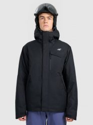 4F Kurtka narciarska membrana 10000 męska - czarna 3XL. Czarne kurtki narciarskie i snowboardowe 4F, m, bez wzorów, z materiału, narciarskie. Za 699.99 zł.