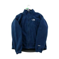 Second life - Kurtka polarowa męska WindWall - Stan bardzo dobry. Niebieskie kurtki The North Face, m, bez wzorów, z materiału, bez kaptura. Za 212.96 zł.