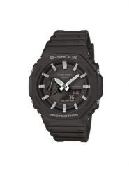 G-Shock Zegarek GA-2100-1AER Czarny. Czarne zegarki G-Shock. Za 349.99 zł.