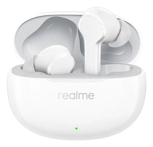 Realme Buds T110 Zestaw słuchawkowy Bezprzewodowy Douszny Połączenia/muzyka Bluetooth Biały. Białe słuchawki bezprzewodowe realme. Za 157.99 zł.